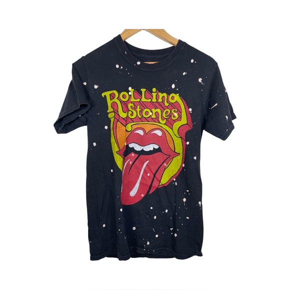 the Rolling Stones Other - Rolling Stones mens Black and white Graphic T-Shirt